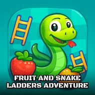 Fruit And Snake Ladders Adventure - Gun IO game